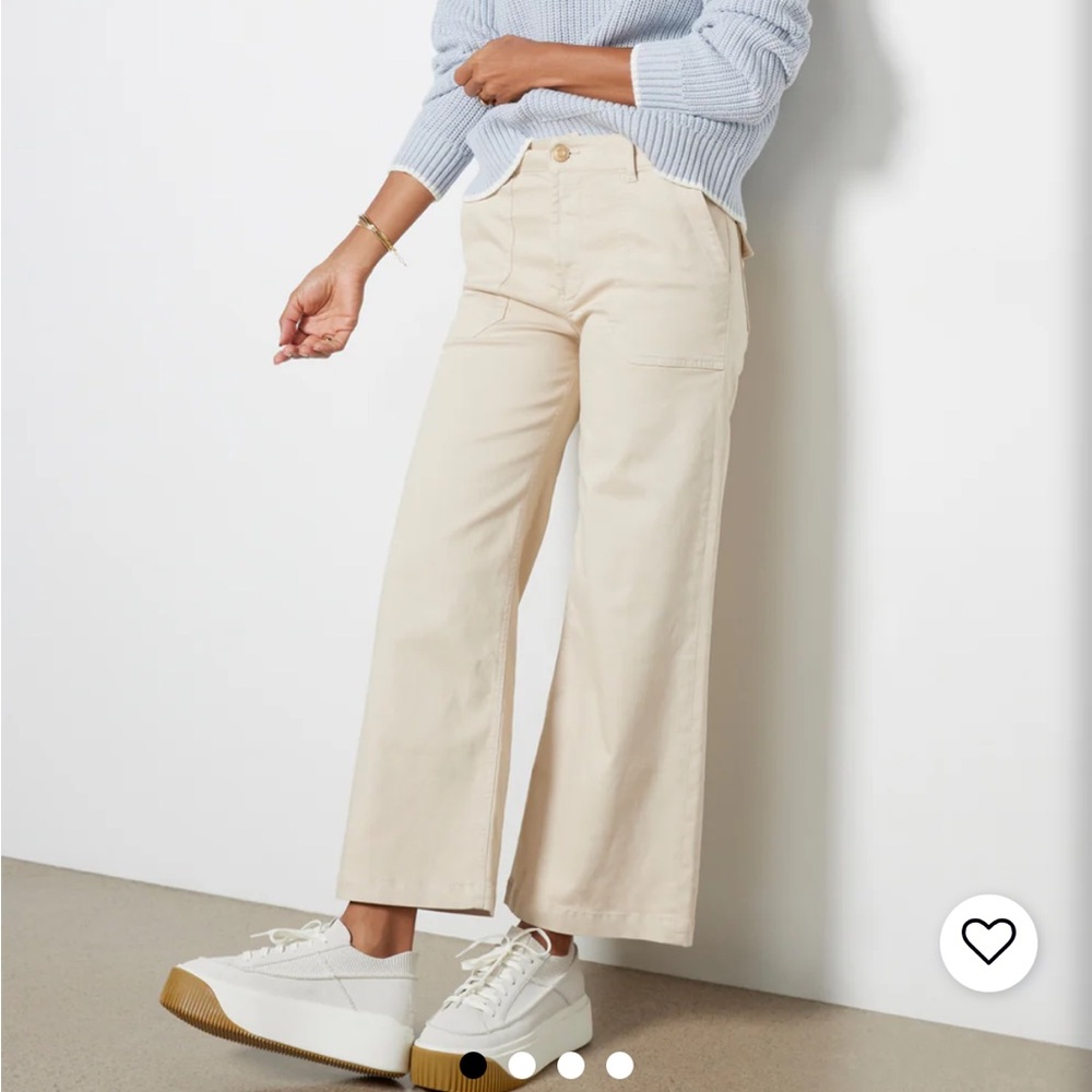 Kut from the Kloth Cream Cropped Pants